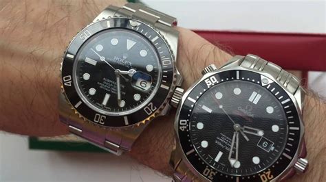 omega seamaster 300 vs rolex submariner|rolex vs omega seamaster review.